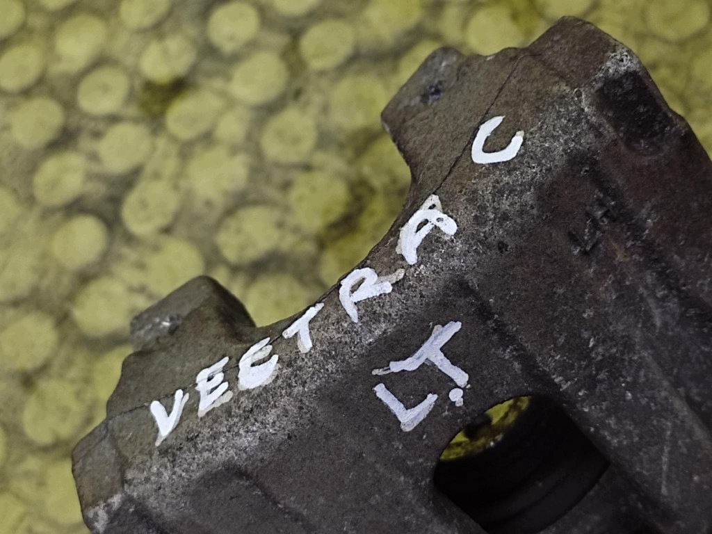 OPEL VECTRA C caliper brake left rear part