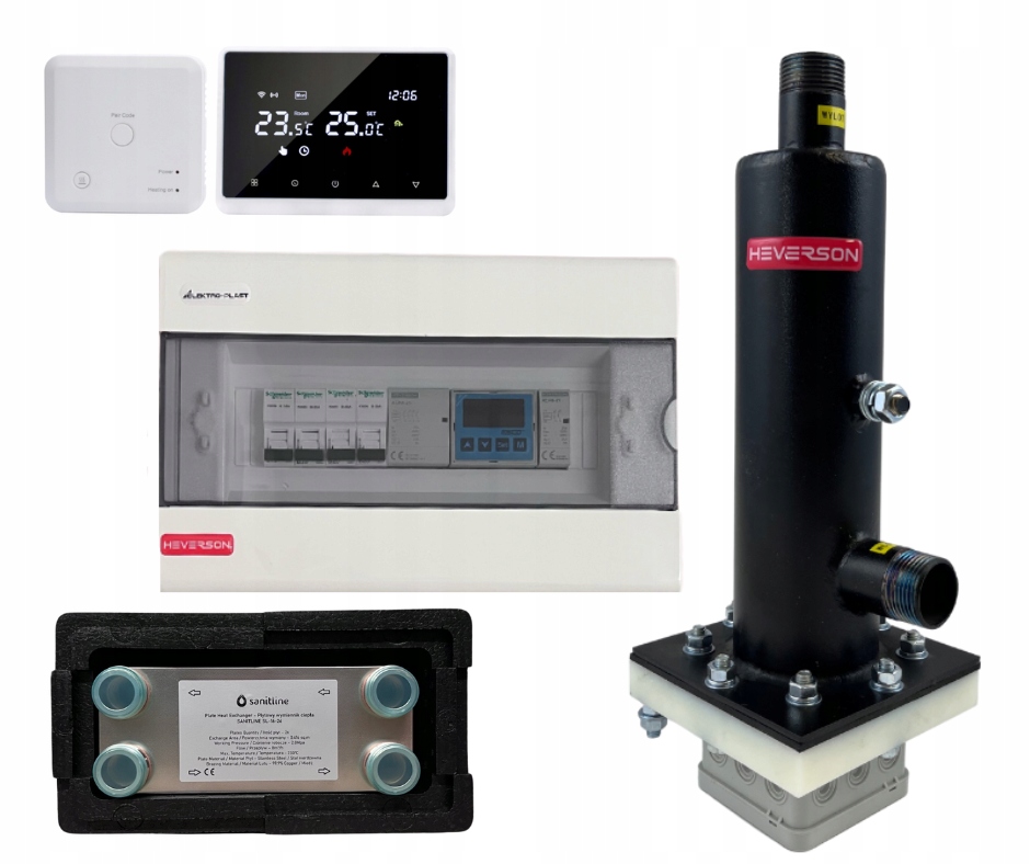 jednofunkčný elektródový kotol 25 kW s výmenníkom, energeticky úsporný