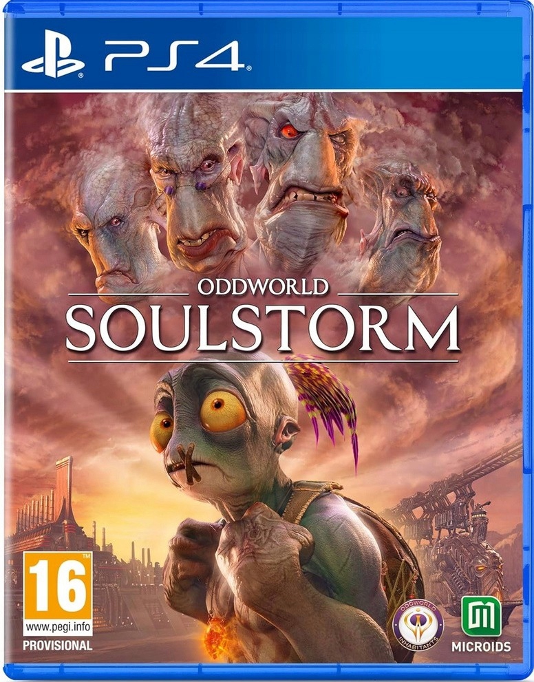 Oddworld: Soulstorm Pl PlayStation 4 Wydanie Pudełkowe