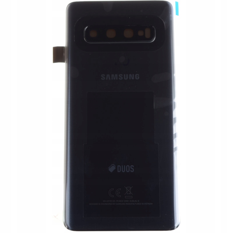Klapka Samsung Galaxy s10 czarna nowa SM-G973F