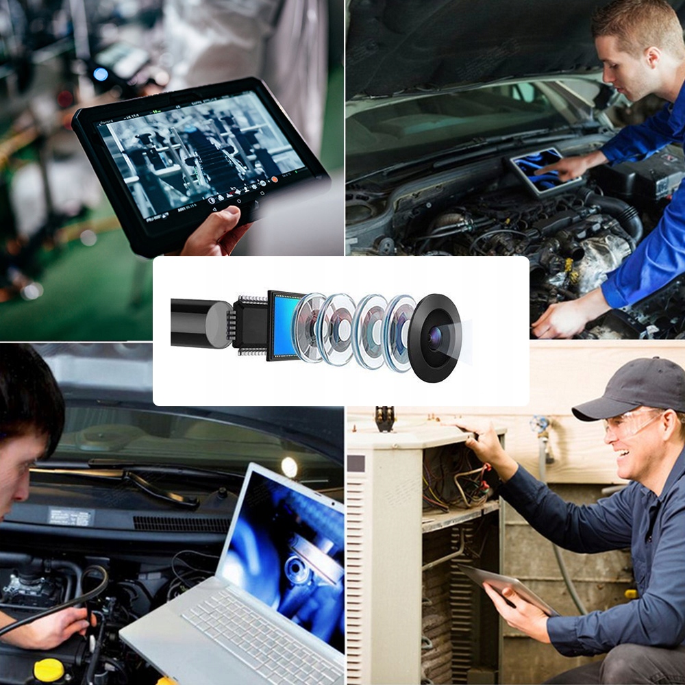 ENDOSKOP KAMERA INSPEKCYJNA LED NA TEL ANDROID USB-C DO RUR, ŚCIAN, WĘŻY 5m Kod producenta MBG1836