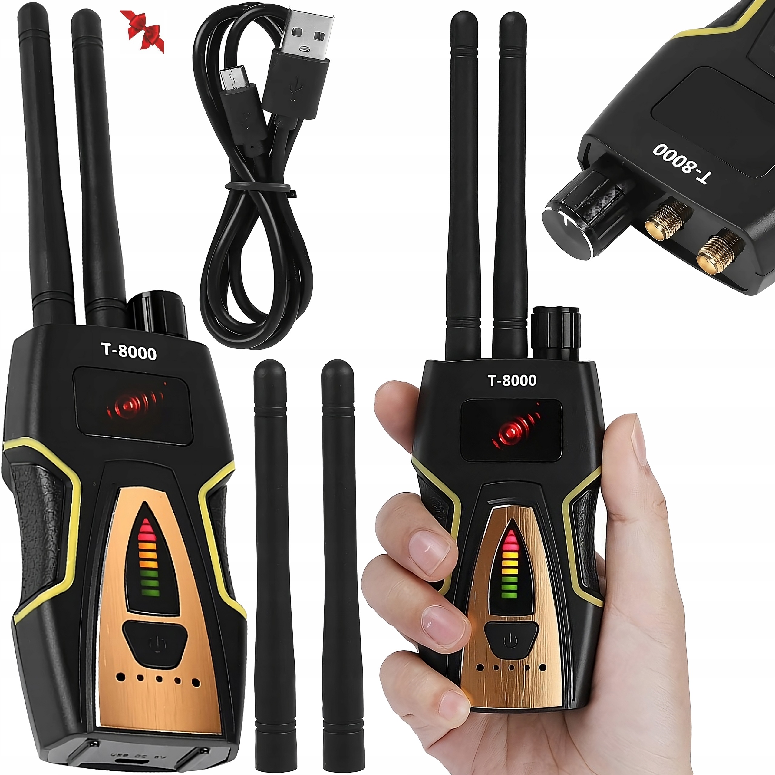 PROFESJONALNY WYKRYWACZ KAMER LOKALIZATORÓW GPS PODSŁUCH ANTY SZPIEG WIFI