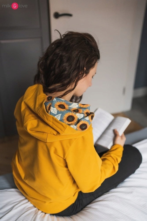 s kapucí mikina Milk Please Milk&amp;Love Mikina