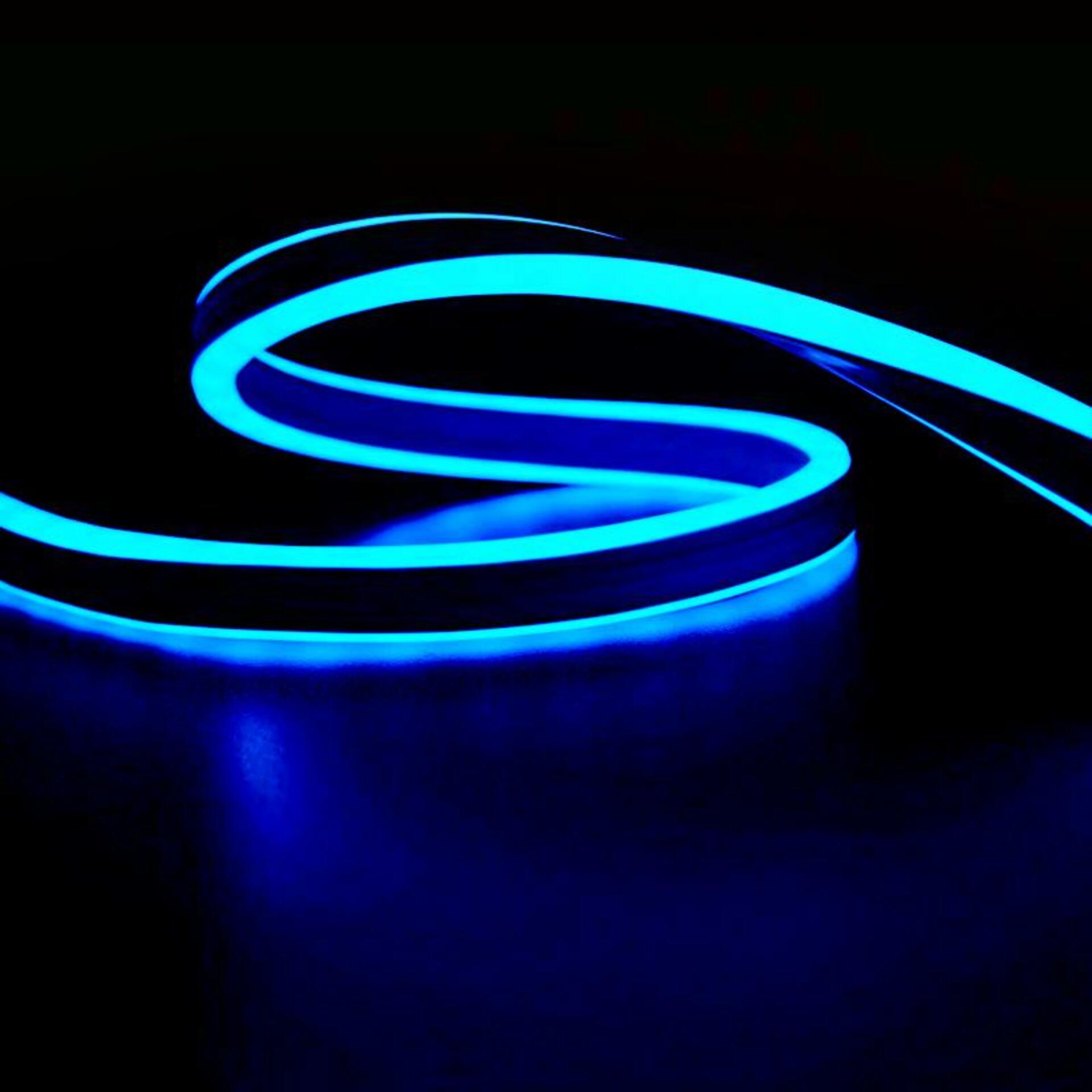 Aca Lighting 100LED/m Led Neon hadica modrá obojstranná 50m IP44 1,5m napája