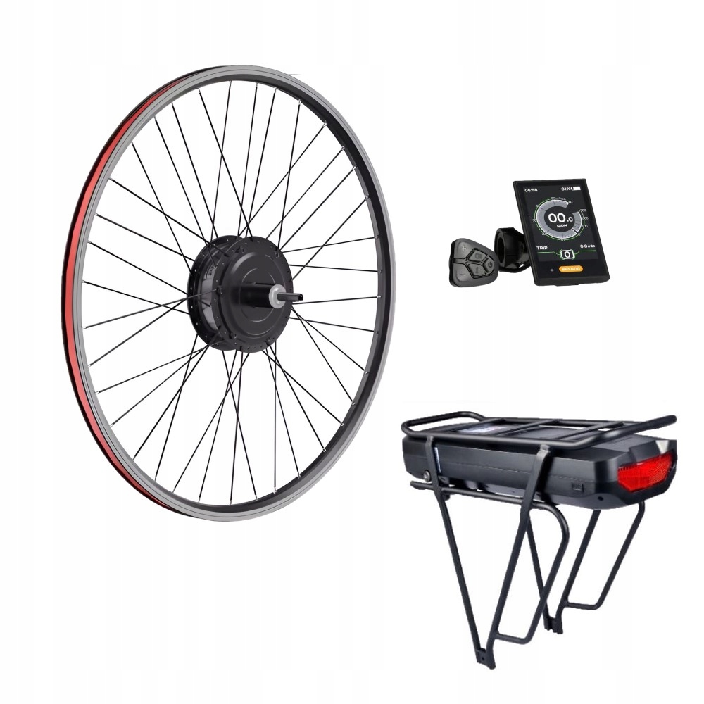 Motor Bafang pro převod jízdního kola na elektrické 48V 500W baterie 17AH