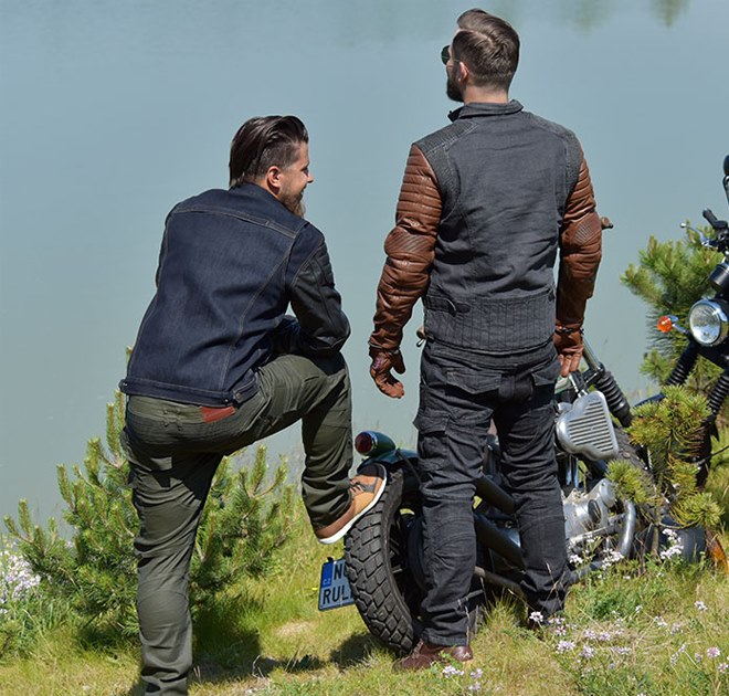 Jeansy Trilobite 1664 Acid Scrambler Khaki 2.0 36 Rozmiar 36