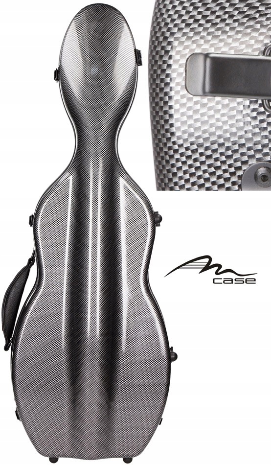 Fiberglassové houslové pouzdro UltraLight 4/4 M-case Carbon Looking