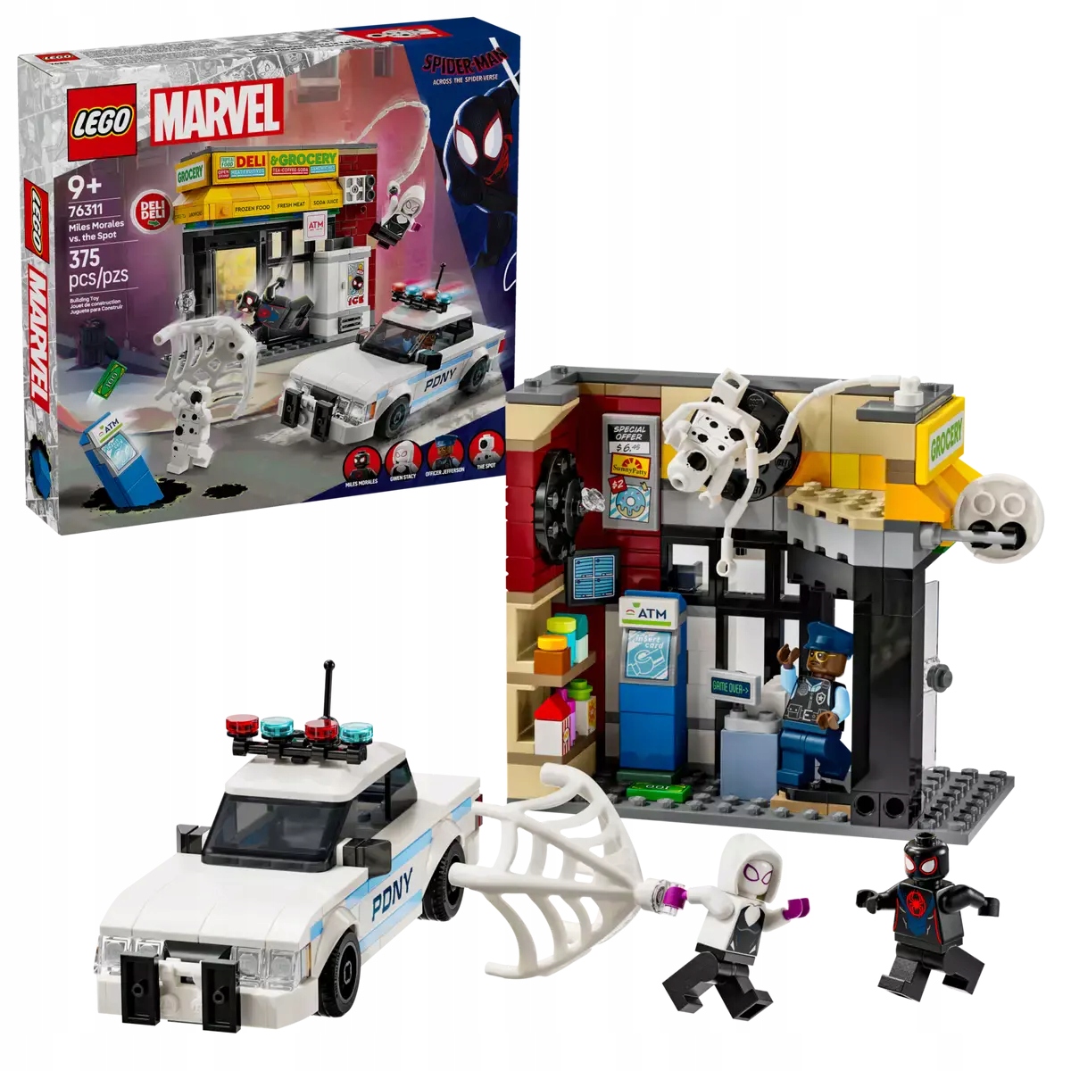 Lego Marvel Multiversum: Miles Morales versus Spot 76311