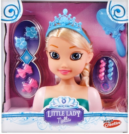 GŁOWA DO STYLIZACJI NELLA ZABAWKA FRYZURA