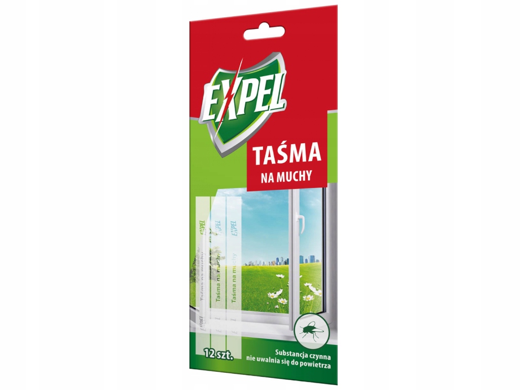 

Expel Taśma Na Muchy 12 Sztuk