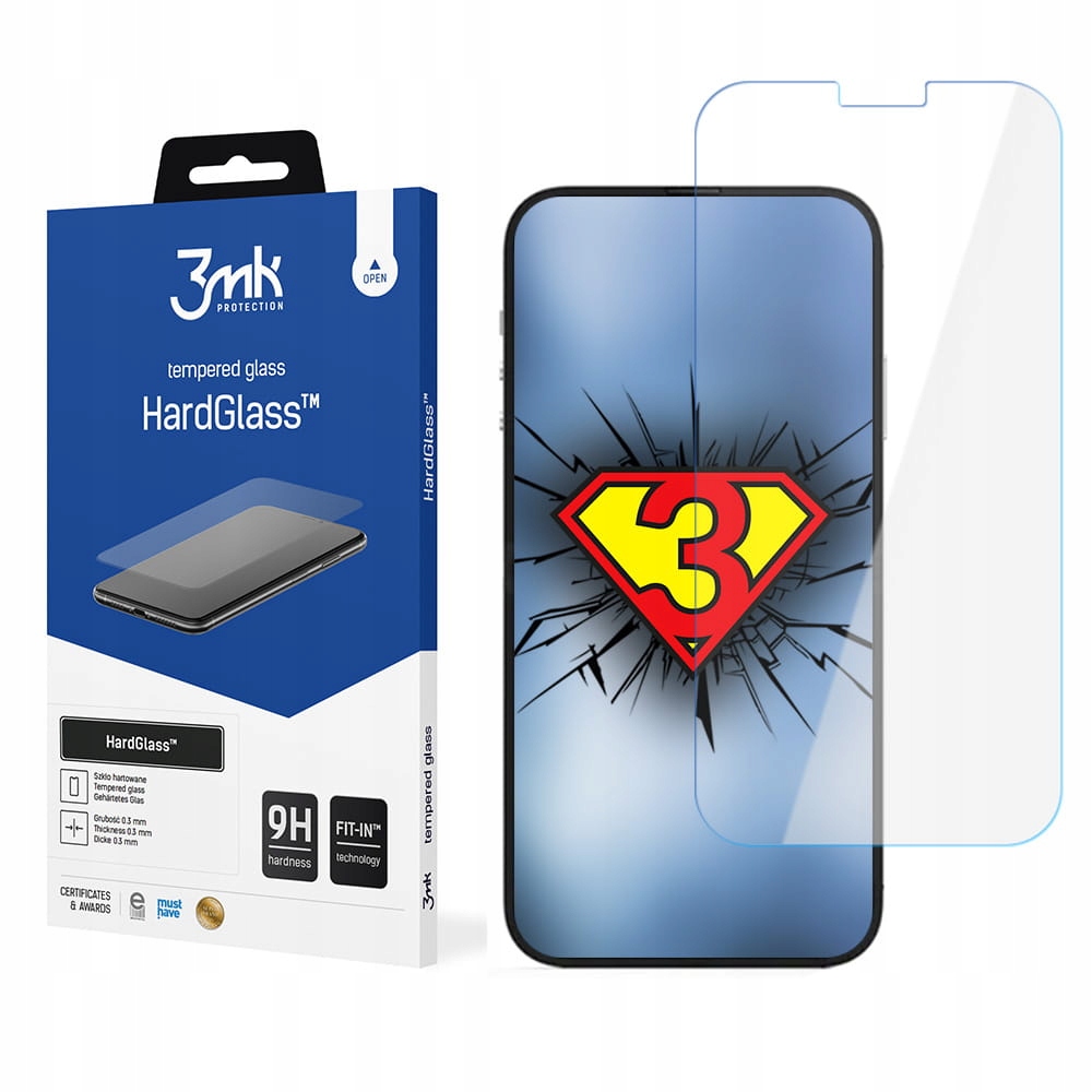 

3MK Szkło Hartowne Szybka Do iPHONE 14 Zestaw