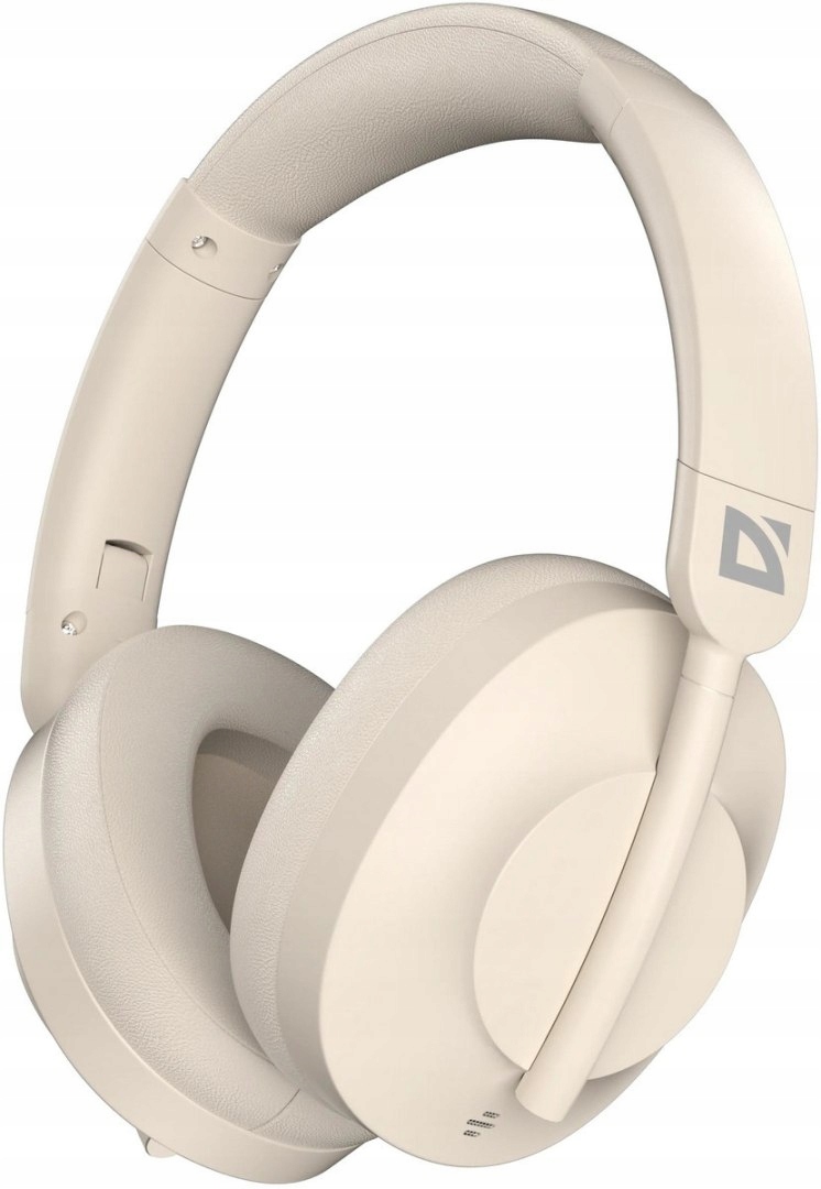 Bezdrátová Bluetooth Sluchátka Defender Freemotion B485 béžová s Anc