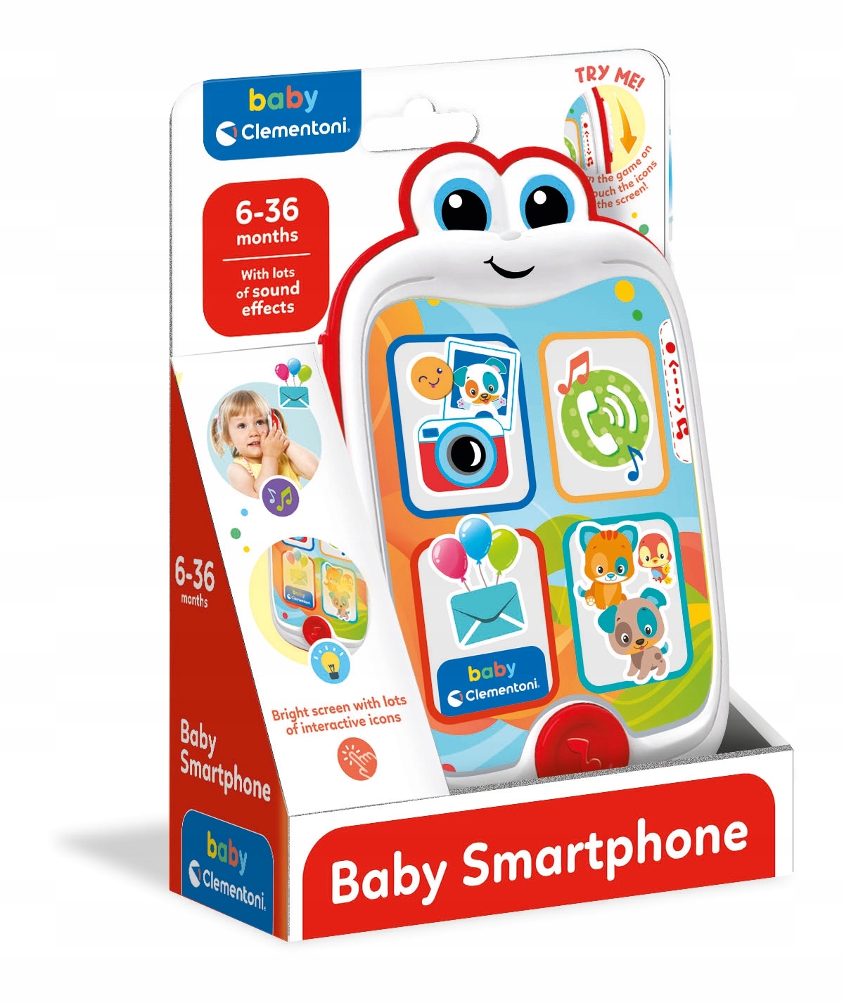 

Clementoni Smartfon Dziecięcy 17483