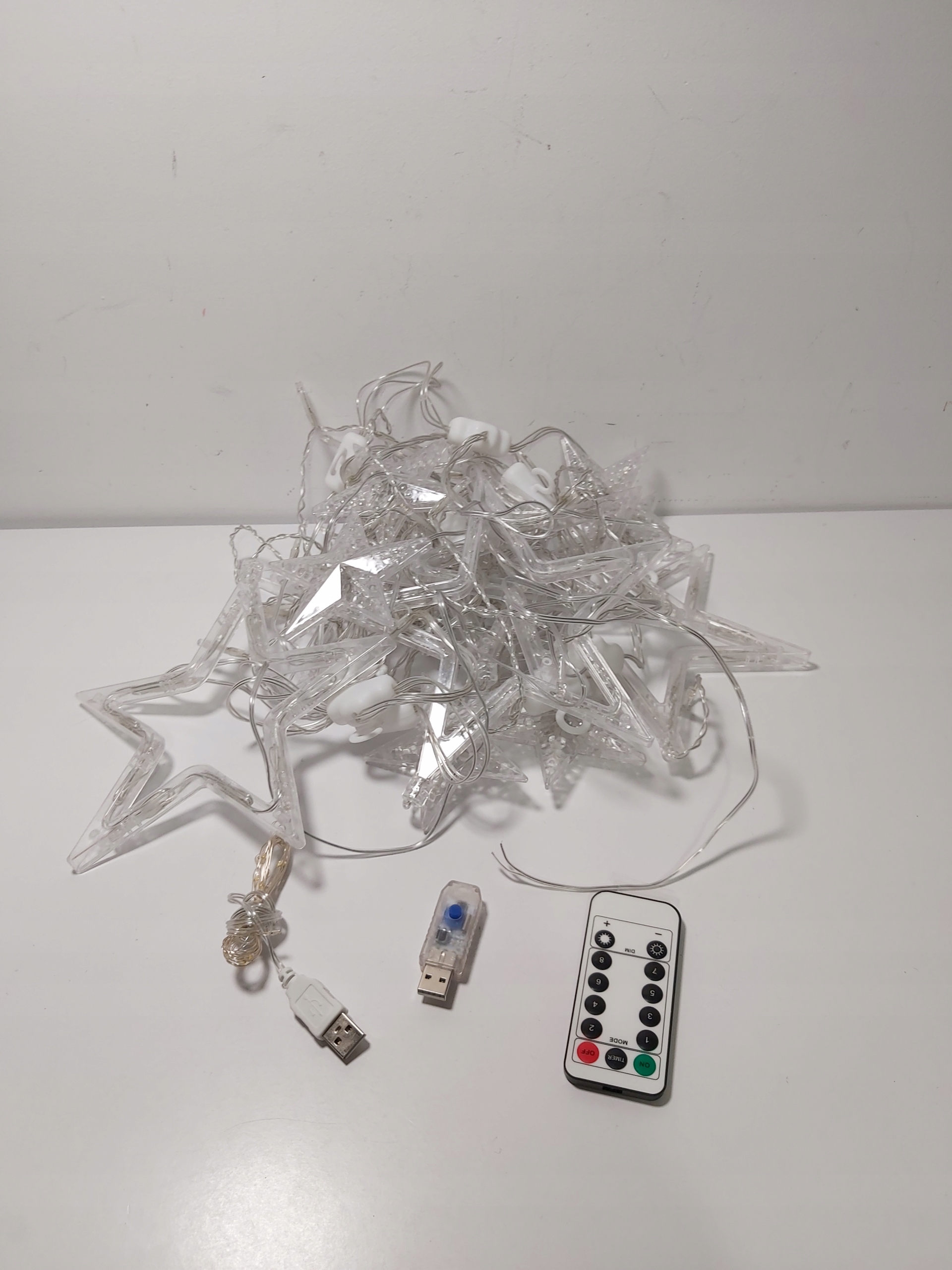 BLOOMWIN Kurtyna Girlanda Świetlna Świąteczne Lampki 2x1M 104LED IP44 — miniatura 12