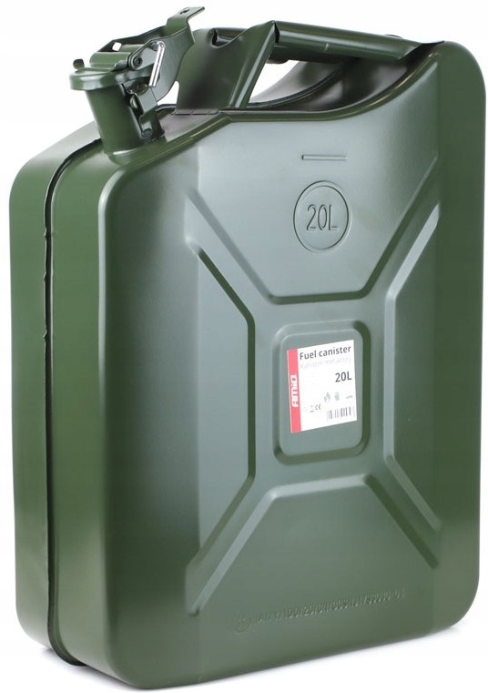 KANISTER METALOWY 20L NA PALIWO OLEJ ATEST TUV