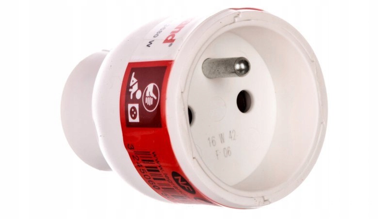 

Helmo Gniazdo przenośne 2P+Z 16A białe 50102