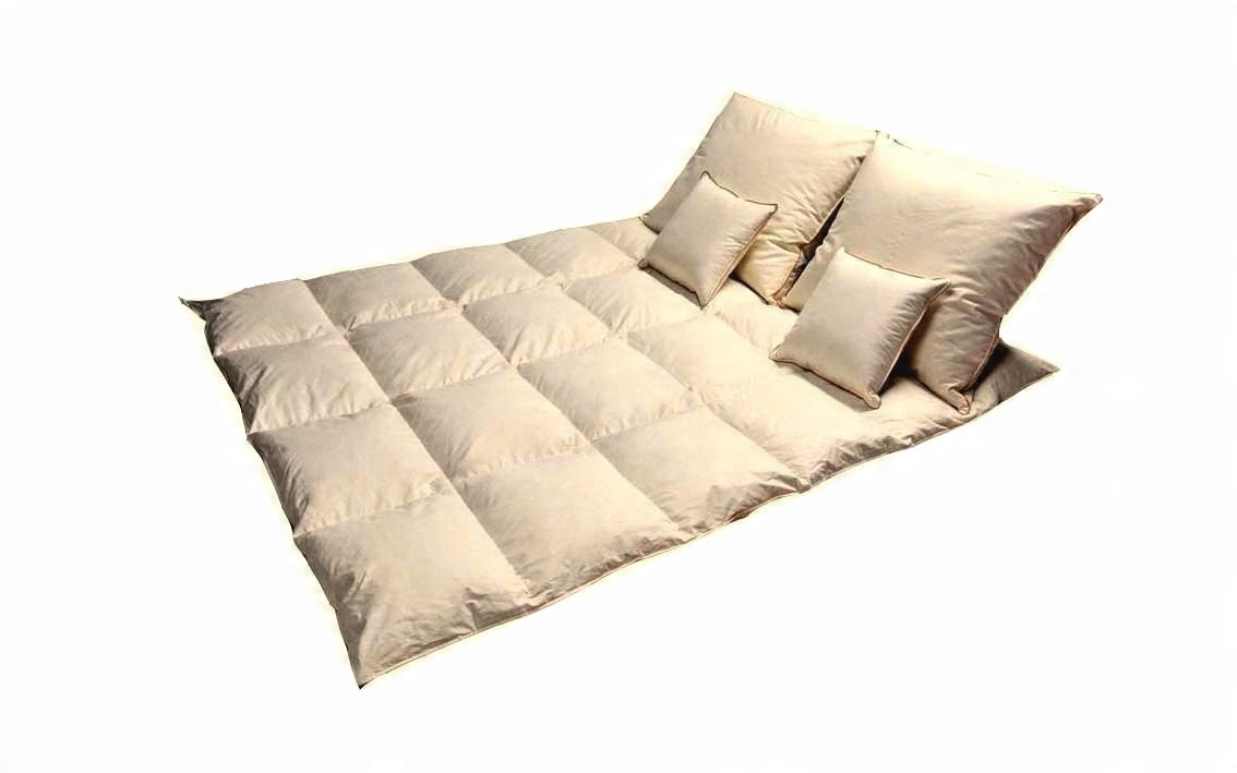 

Kołdra Puchowa 200x220+4xPODUSZKA Puch Zestaw