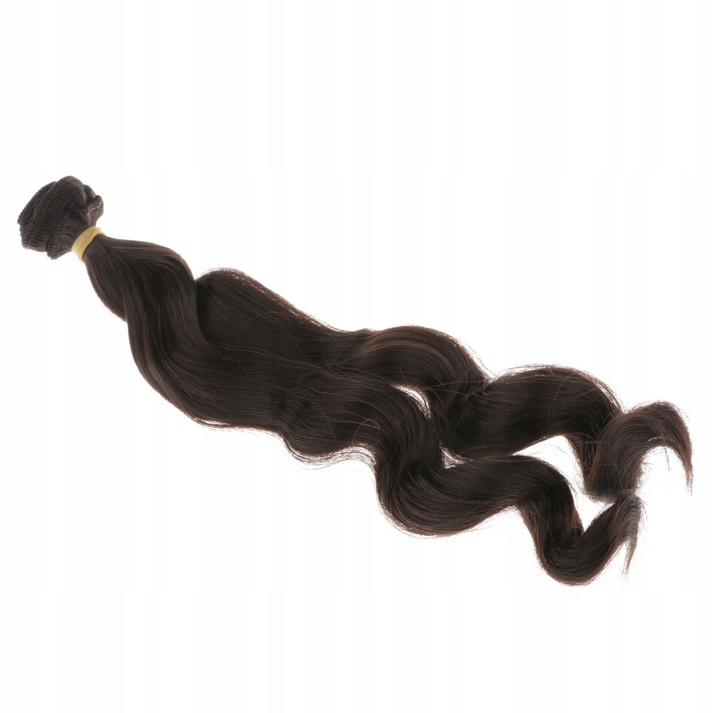 Śliczne lalki czarne kręcone włosy dla lalki YOSD