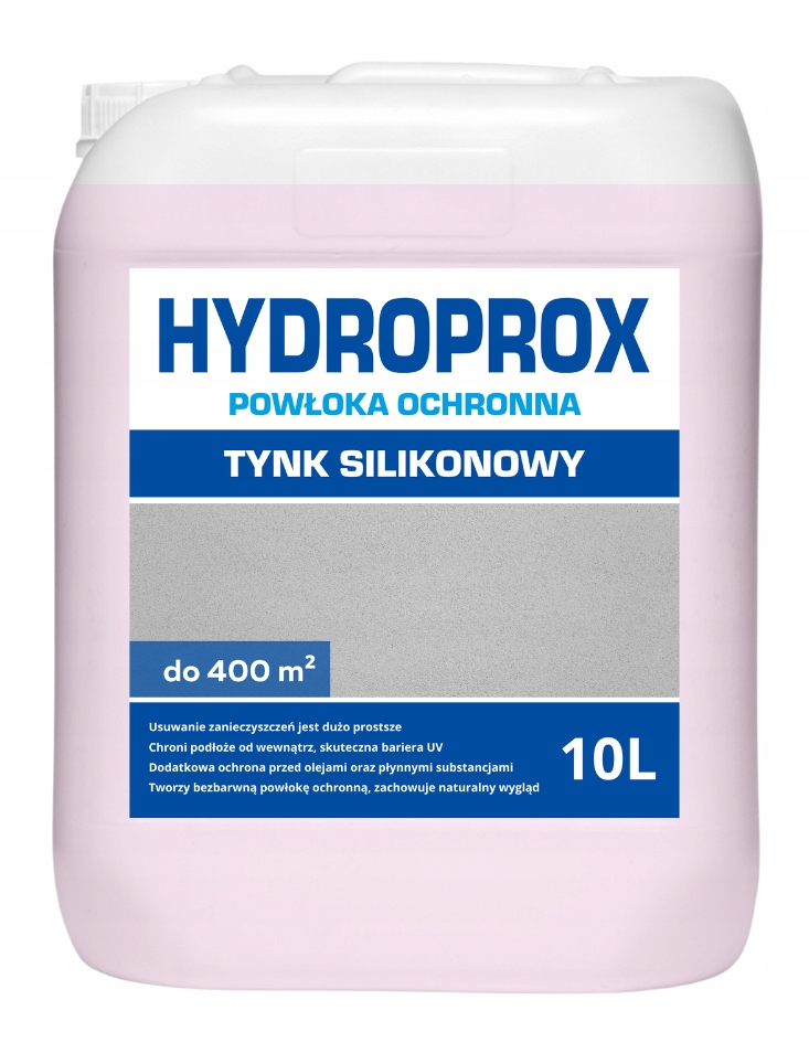 Hydroprox Ochranný Povlak Na Fasádní Omítku – Silikonový – 10 L