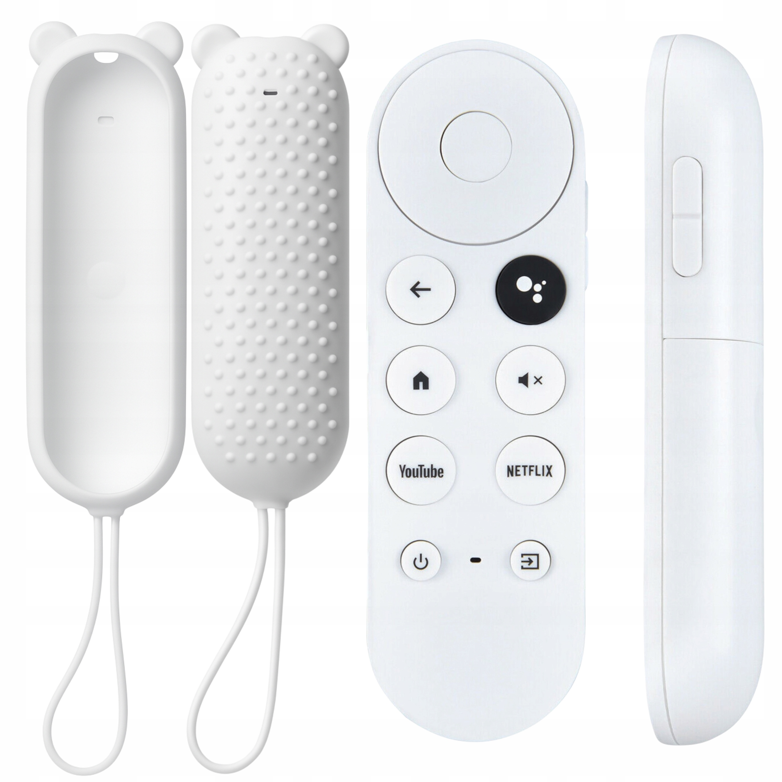 Dálkový Ovladač Pro Google Chromecast 2020 4.0 4K G9N9 Pouzdro Protiskluzová Sada
