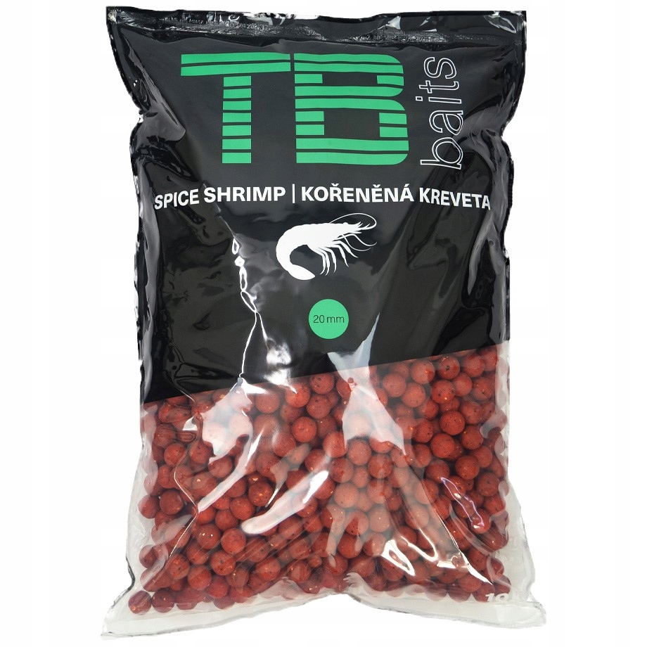 Tomas Blazek Boilie Spice Shrimp 24 mm 10 kg proteinové kuličky