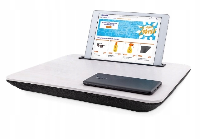 

Stolik Poduszka Pod Laptopa Tablet Czarno-biała