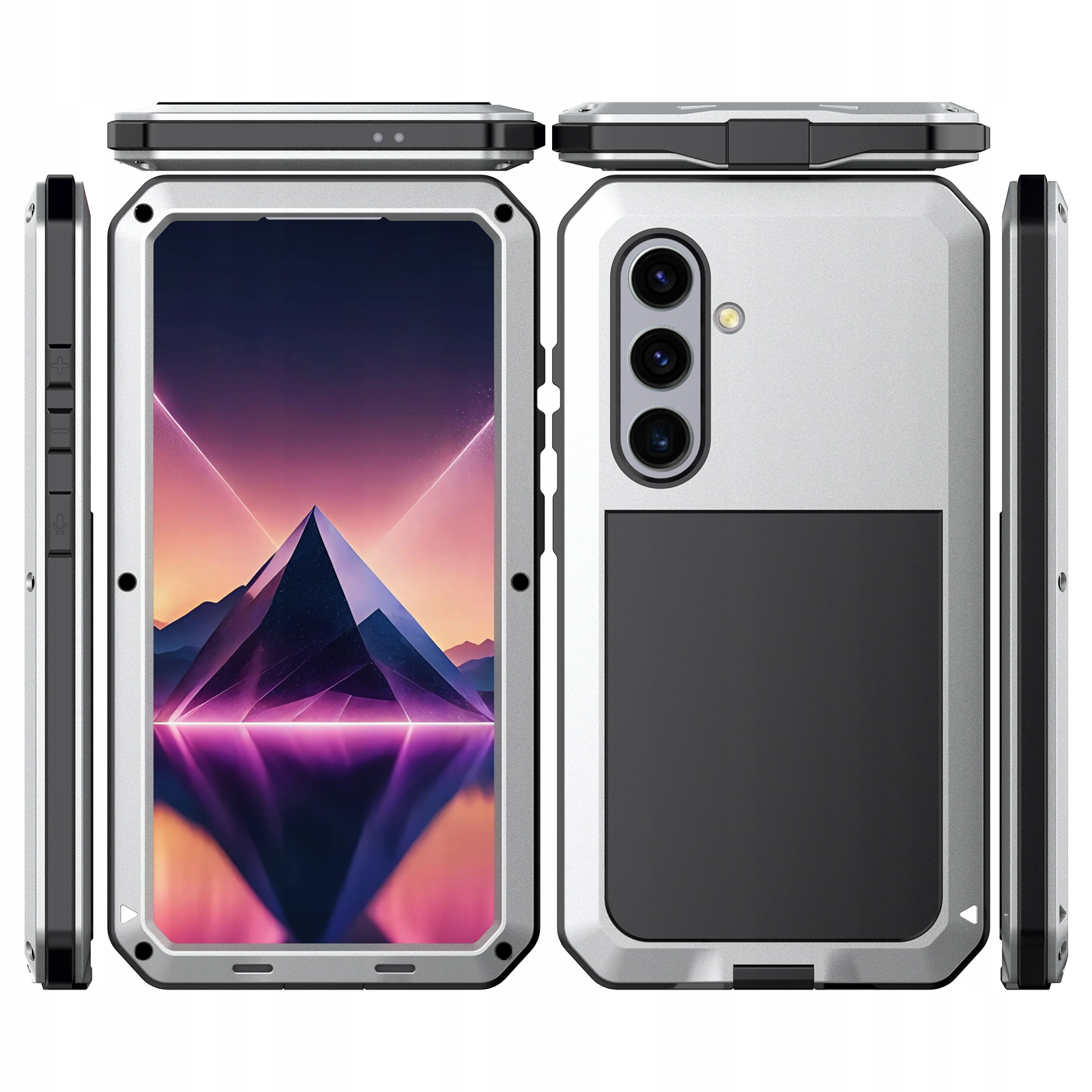 Lunatik Taktik Pancerne Etui 360° Wytrzymała Obudowa Samsung S25 Plus