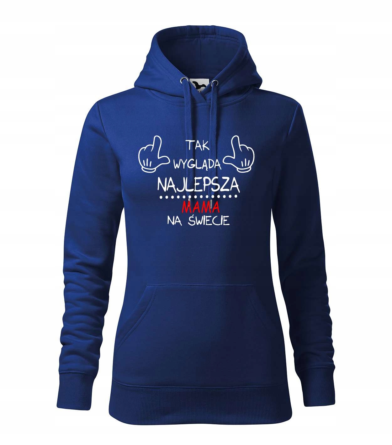 

Bluza z kapturem najlepsza mama damska