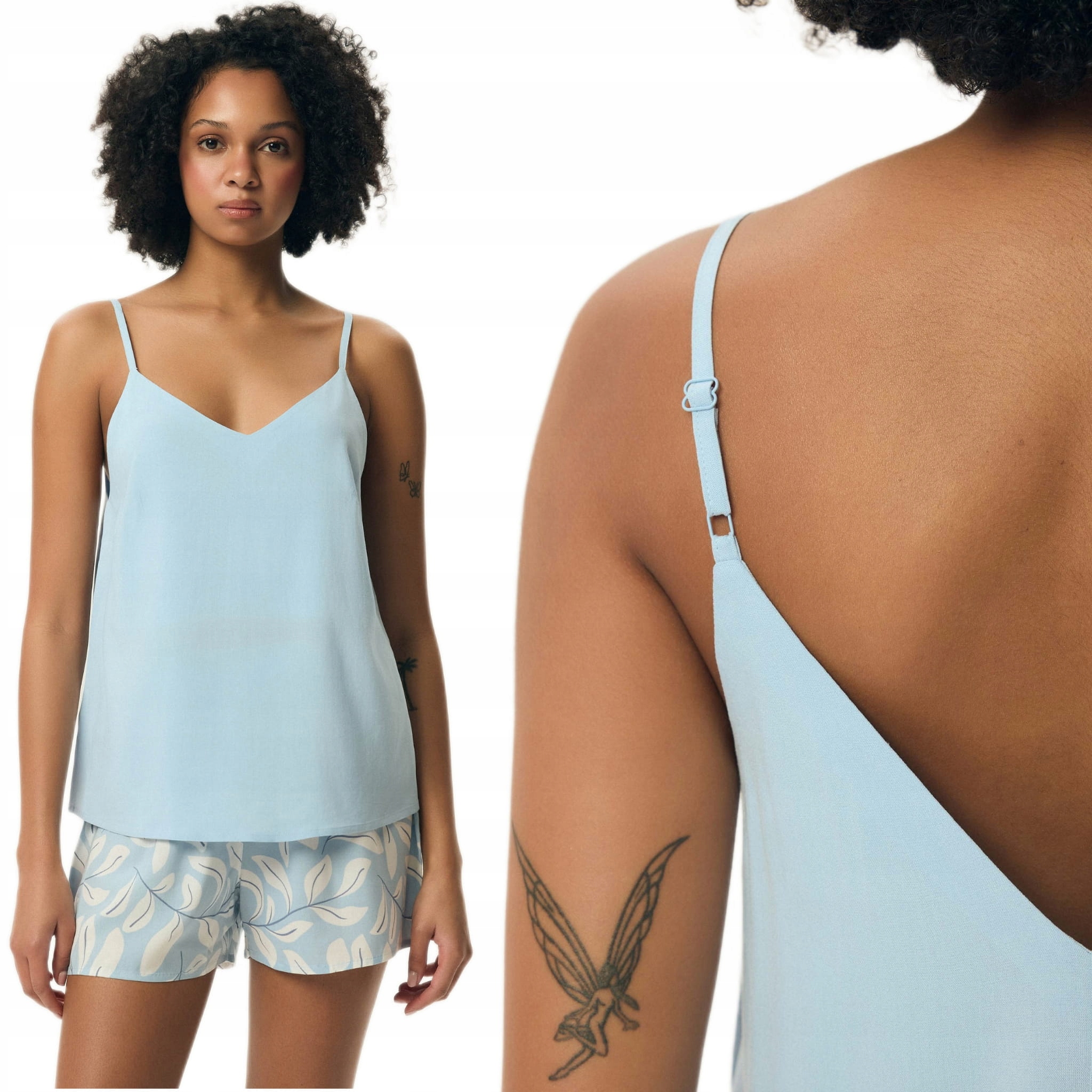 Piżama damska Henderson Estes 44481 regulowane ramiączka , wiskoza , S