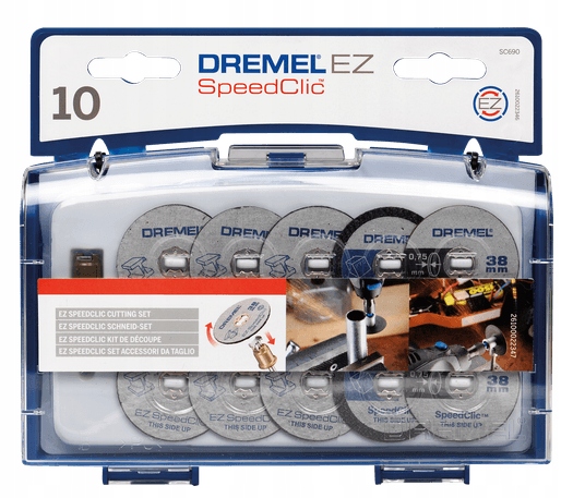 Dremel SC690 ZESTAW 10 TARCZ SpeedClic SC402