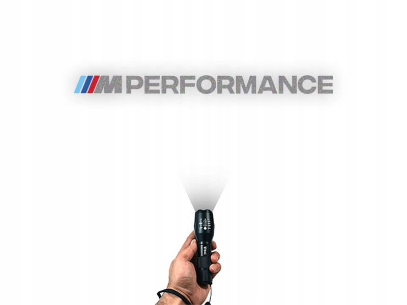 BMW MPerformance - Naklejka boczna na samochód na auto ODBLASKOWA Producent Inny