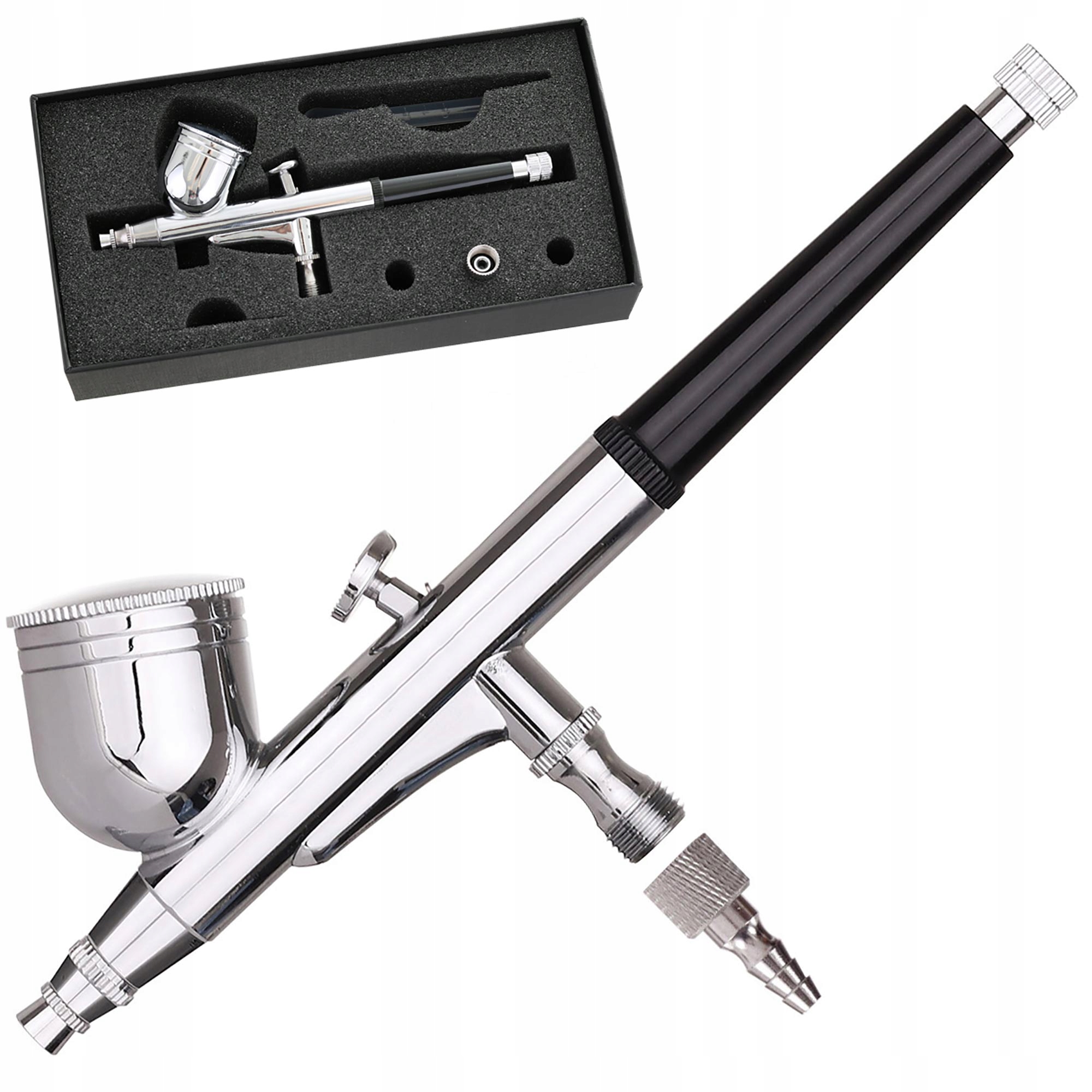 Přesný modelářský aerograf Double Action ABR-09 tryska 0,3 mm