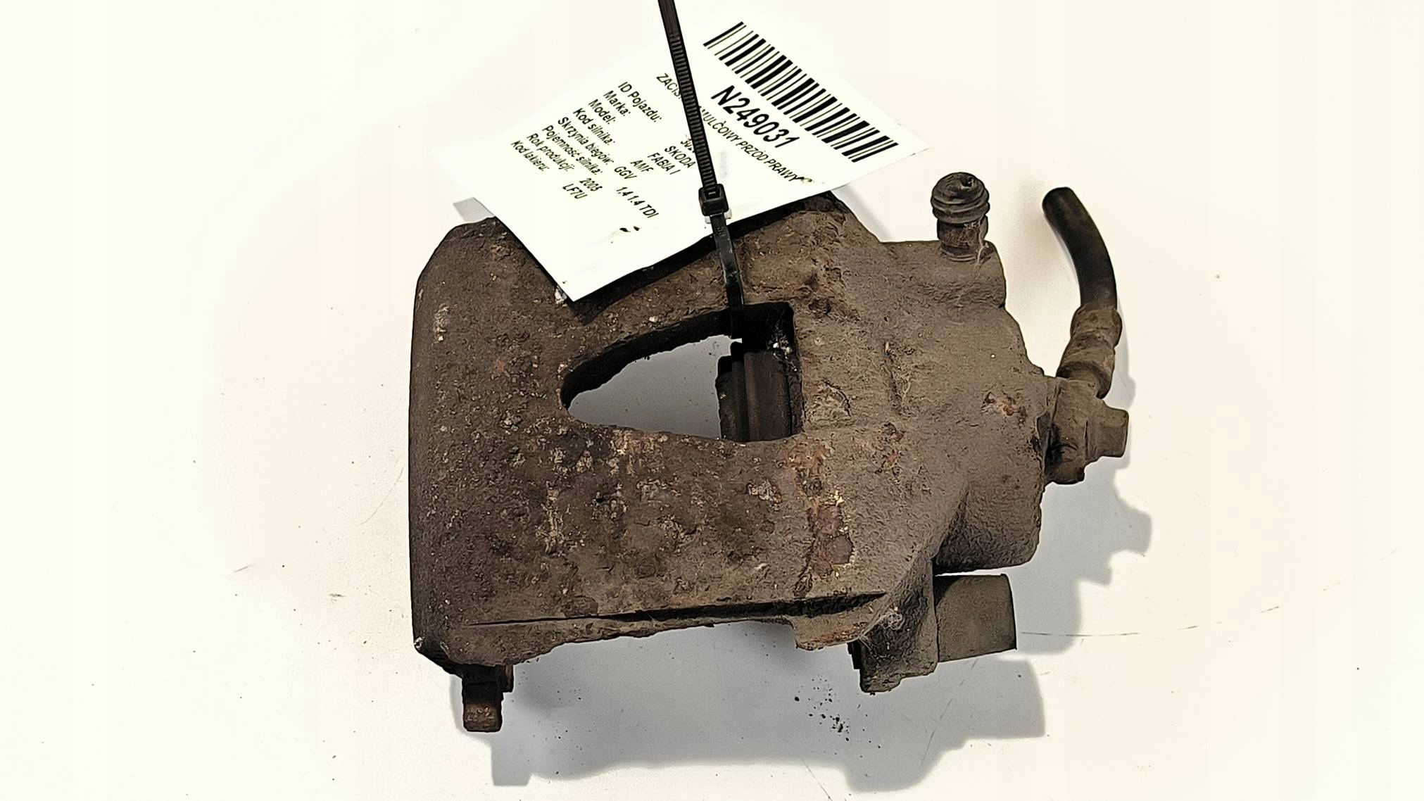caliper brake front right SKODA FABIA and