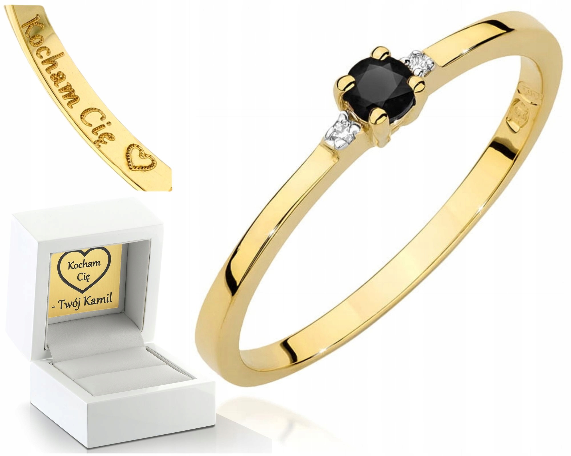 Dárkový Zásnubní Prstenn S Gravírování Prstýnek Dárek Gravírováním