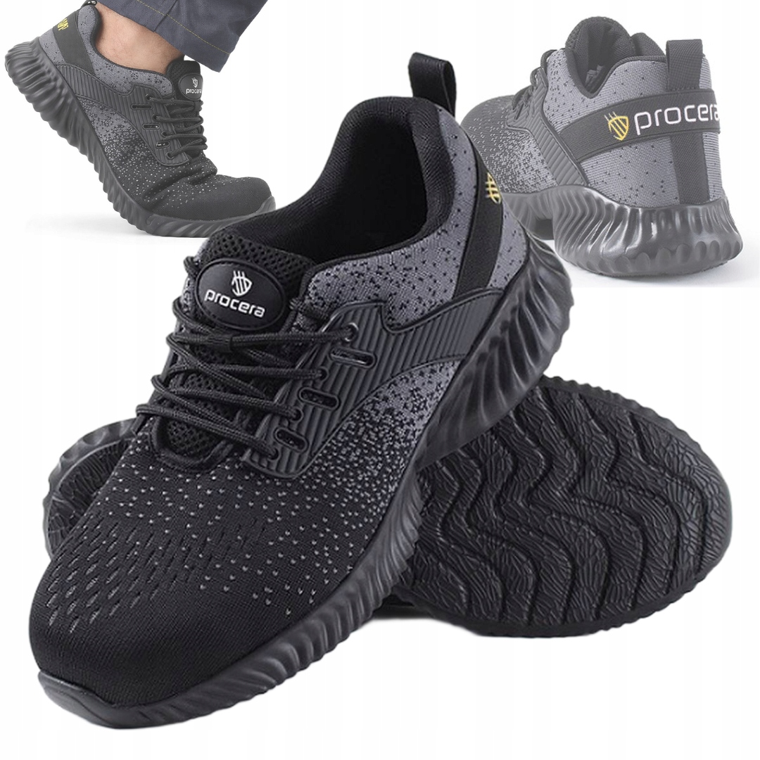 Buty robocze sportowe Ultralekkie Bhp buty ochronne z noskiem oddychające