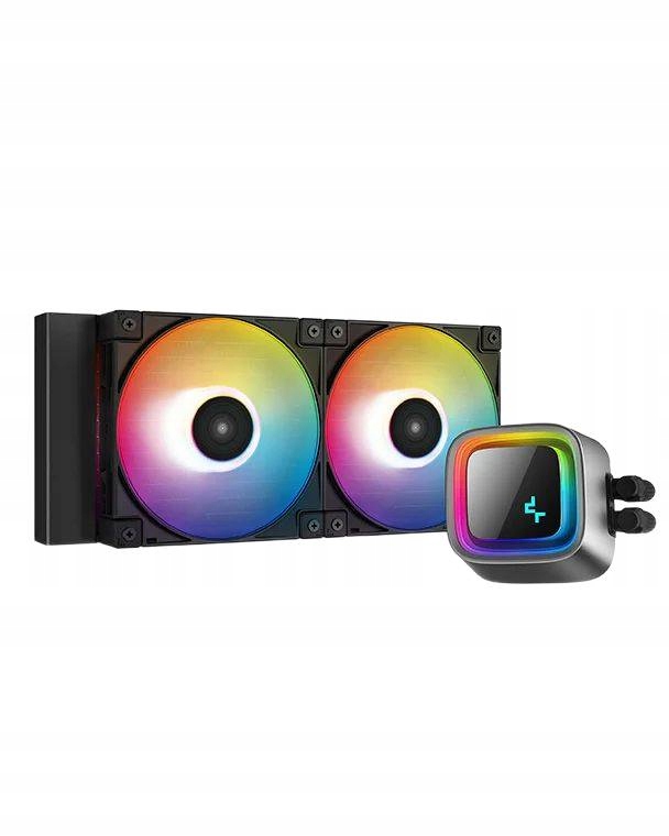 Chłodzenie cieczy Deepcool LS520 A-rgb 360mm z efektem lustrzanym