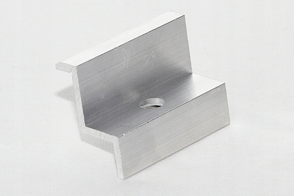 

Klema końcowa 50mm anodowana srebrna fotowotaika