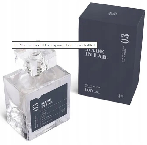 MADE IN LAB 03 MEN WODA PERFUMOWANA Męska 100 ml Marka Made In Lab