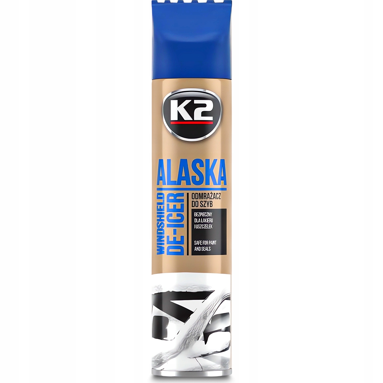 K2 Alaska Odmrażacz Do Szyb Samochodowych Lodu Skrobaczka W Płynie -70°C