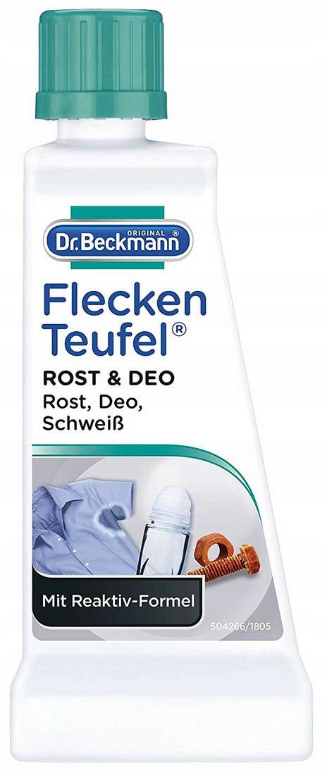 

Dr. Beckmann Odplamiacz Rdza dezodorant i pot De