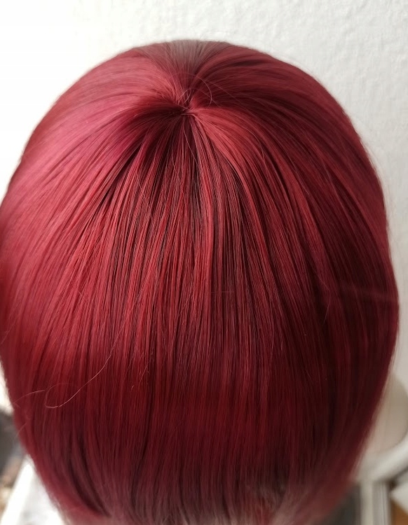 Peruka BORDOWA ciemnoczerwona Poison Ivy cosplay Marka inny