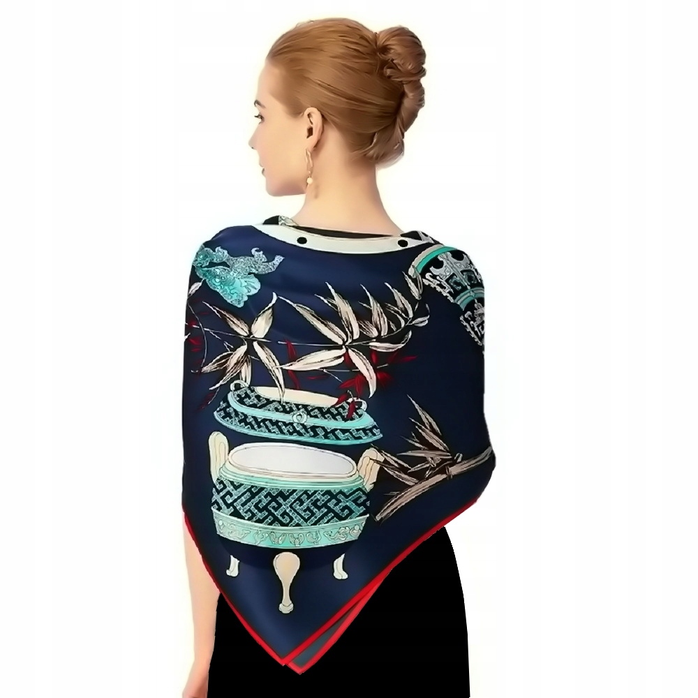 Značkový Hedvábný Šátek Exclusive Class