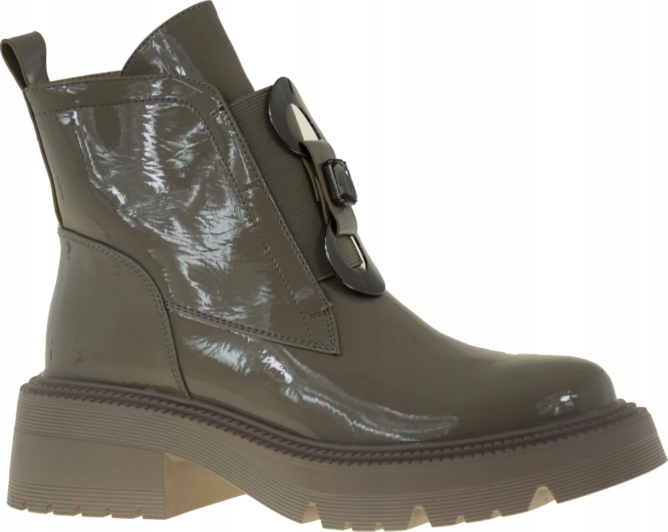 Exkluzivní Dámské Kotníkové Boty Béžové S.barski MR870-53 40