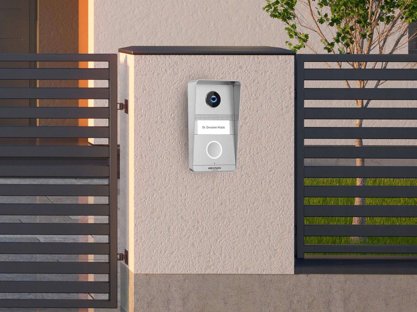 WIDEODOMOFON HIKVISION LCD KAMERA NATYNKOWY 2MPx Kod producenta DS-KIS101-P