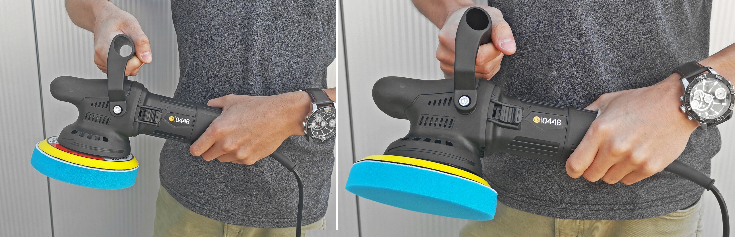 POLERKA SAMOCHODOWA OSCYLACYJNA MIMOŚRODOWA DA + GĄBKI + PASTA MENZERNA X3 Kod producenta MP-0446