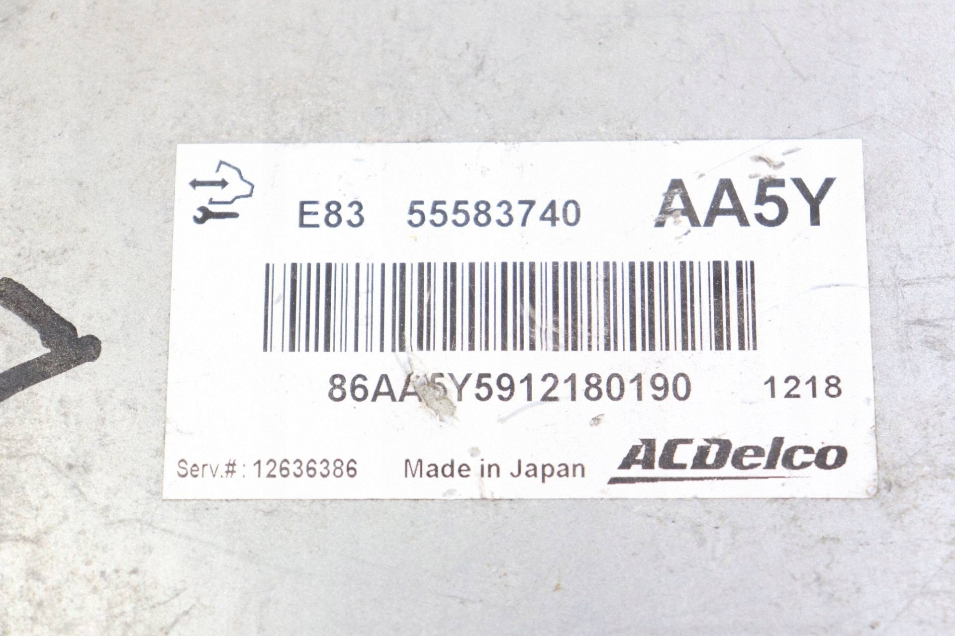 OPEL CORSA D module unité de commande électronique uce moteur 1.2 55583740 12636386