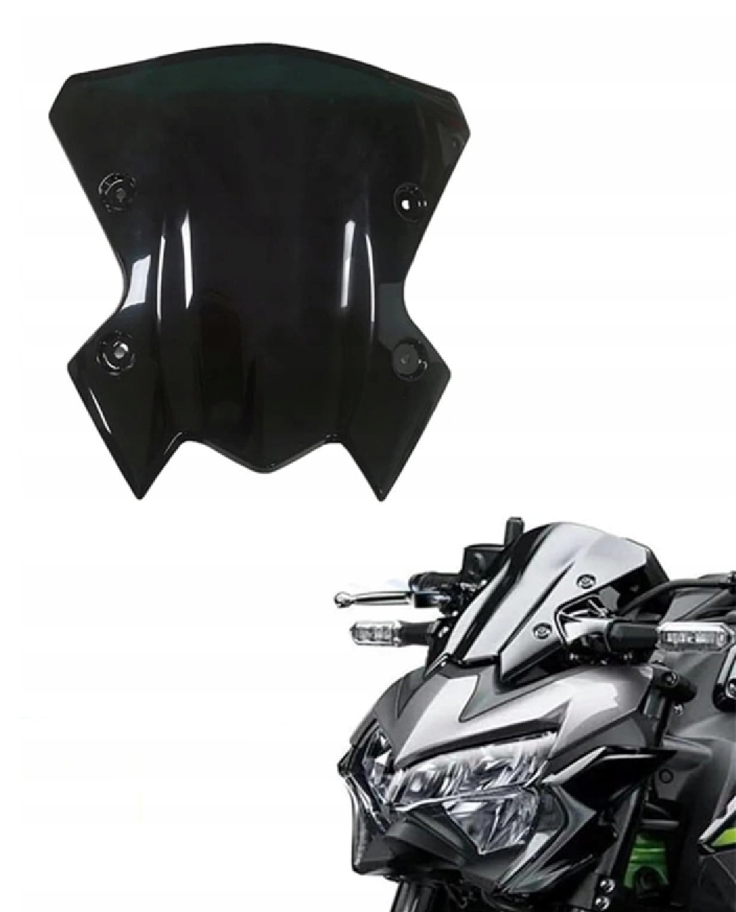 Kawasaki Z 900 Z900 20 24 motocyklové sklo krytka víka