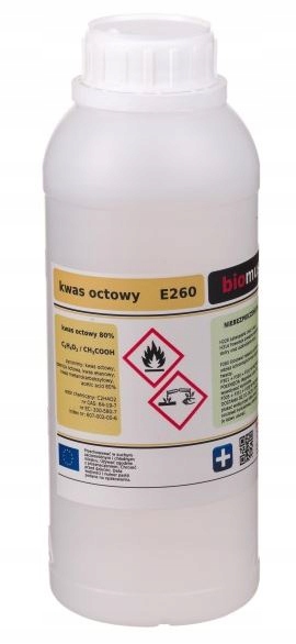 

Biomus Kwas Octowy 80% Esencja Nosemoza Warroza 1L