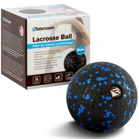 Balanssen Lacrosse piłka do masażu Epp ostroga 8cm
