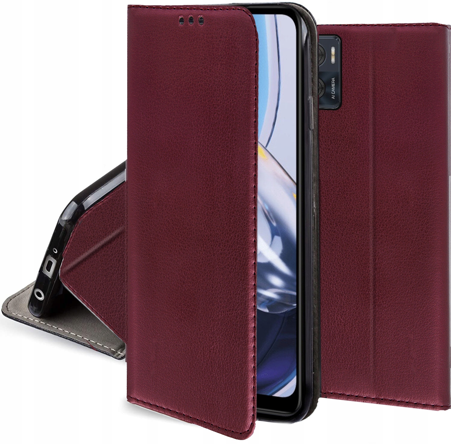 

Etui S-magnetic +szkło do Motorola Moto E22 E22i
